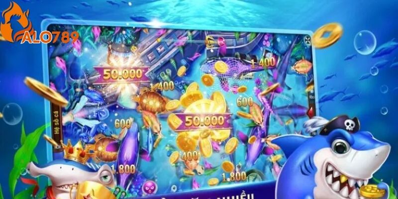 Khung cảnh dưới biển được xây dựng theo phong cách 3D